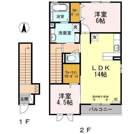 プレインIIIの物件間取画像